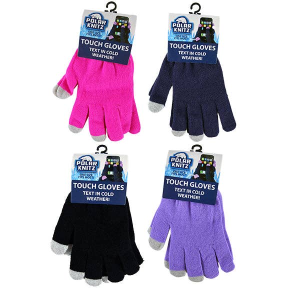 Polar Knitz Stretch Touch Glove Pair