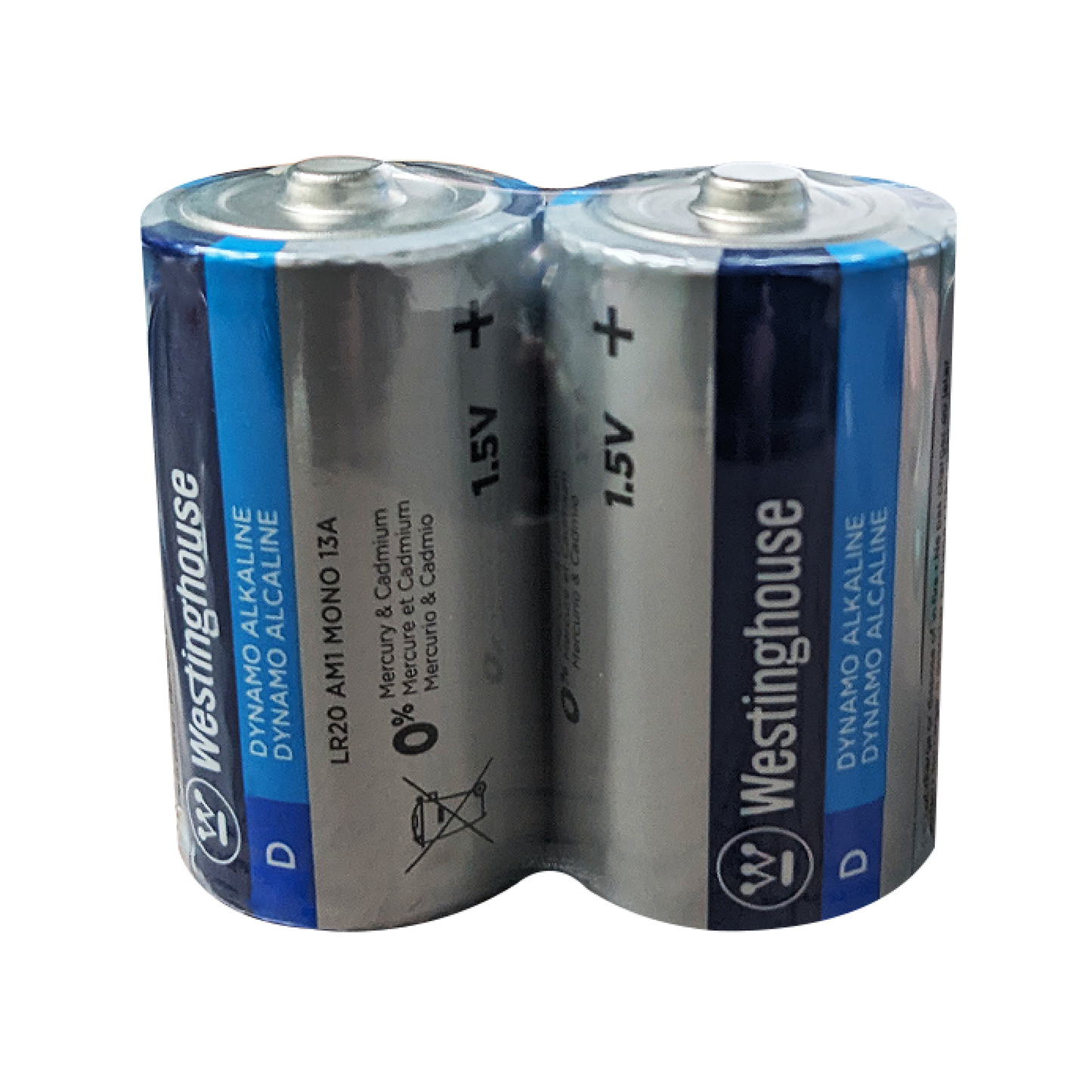 Westinghouse D Dynamo Alkaline Batteries