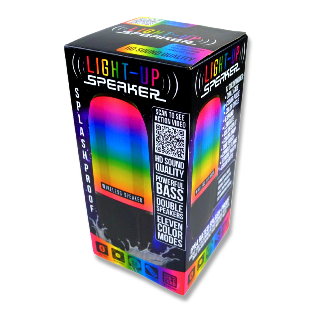 Gadget Gear Light Up Bluetooth Speaker