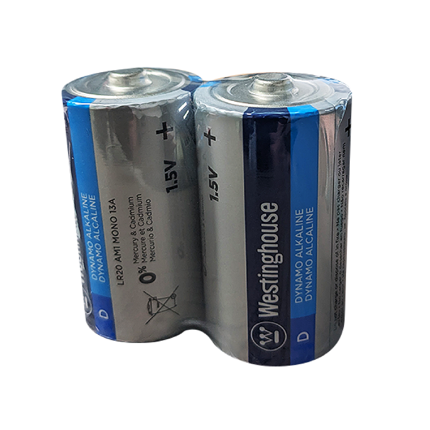 Westinghouse D Dynamo Alkaline Batteries