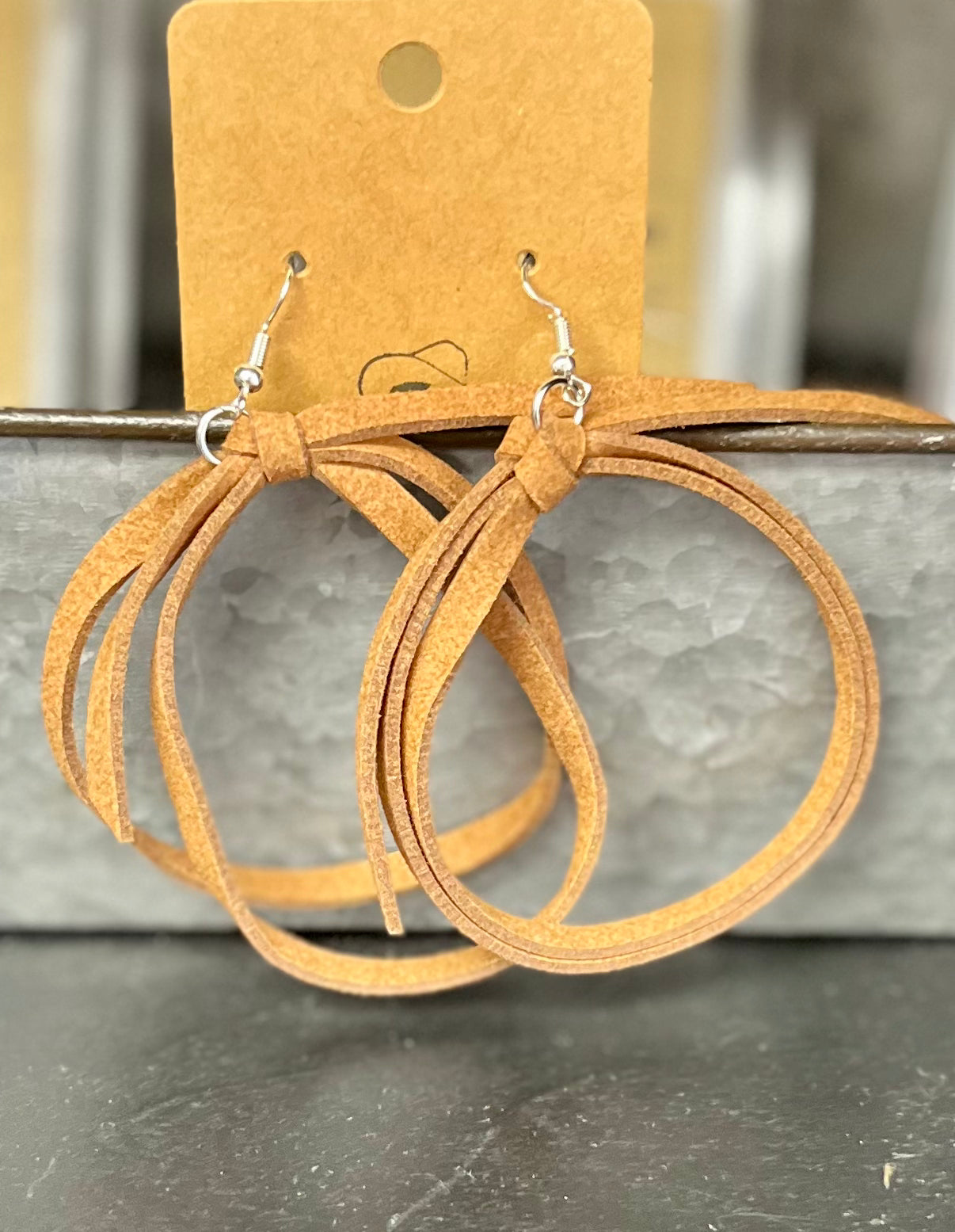 Latigo Hoop Earrings